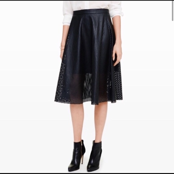 Club Monaco Dresses & Skirts - Midi leather skirt